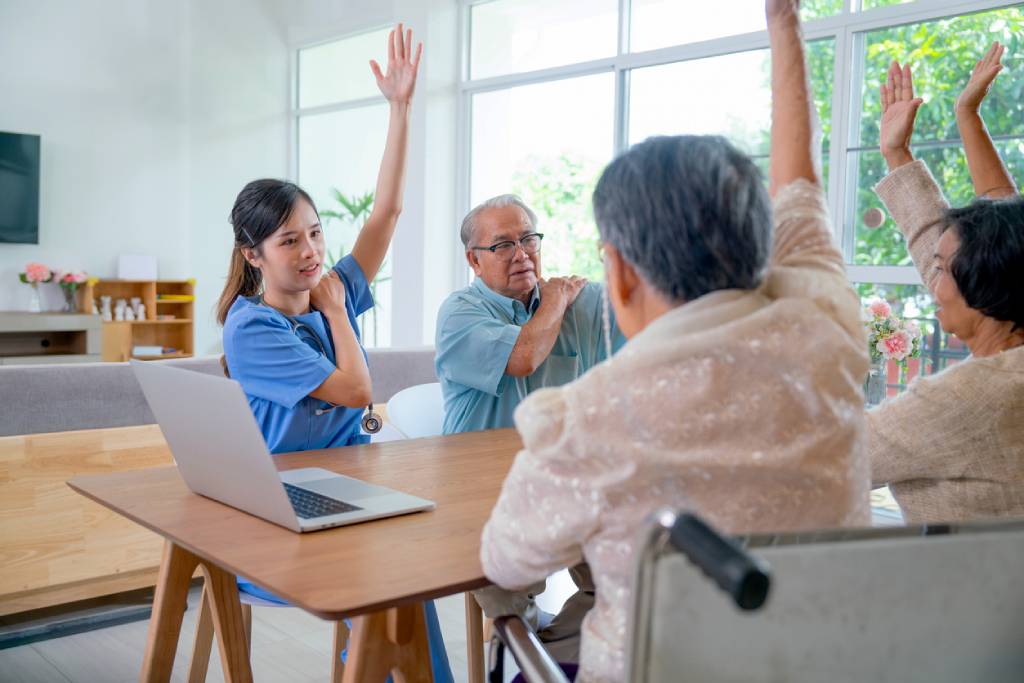 Imagen ilustrativa del servicio de Cuido por horas de la Residencia Geriátrica