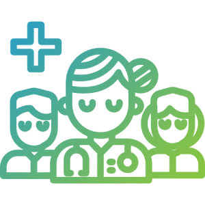 Icono de personal y equipo